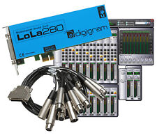 Digigram Lola 280 Logging Skimmer 8 Channel Hd Audio Recording Pcie X1 Lp Card