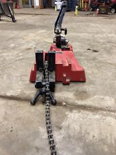 Milwaukee 48-08-0260 Portable Band Saw Table Used W Heavy Duty Clamping Chain