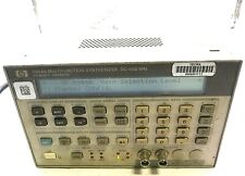 Hp Hewlett Packard 8904a Multifunction Synthesizer Waveform Generator Dc-600 Khz