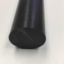 Delrin Acetal Rod Black 1-14 1.25 Diameter 12 Long Bushings Bearings