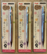 Pentel Sharp Kirari Xp209 P209 0.9mm Mechanical Pencils 3 Dif Colors Pencil Set