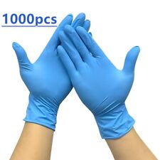 1000pcs Disposable Nitrile Exam Gloves Latex Powder Free S M L Xl Size