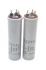 Pair Western Electric Electrolytic Capacitors Ks-ks16104 -