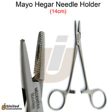 Dental Mayo Hegar Needle Holder Driver Surgical Piercing Plier Veterinary Tools