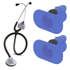 2 Pack Of Blue S3 Stethoscope Tape Holders - Littman Nursing Scrubs Ems Emt