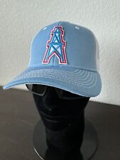 Houston Oilers Original Throwback Retro Logo Snapback Trucker Hat Cap New 