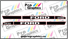 Ford 3430 Tractor Aftermarket Decals