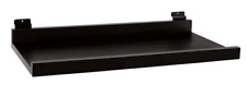 Black Melamine Shelf Kit For Slatwall - 11 D X 24 L