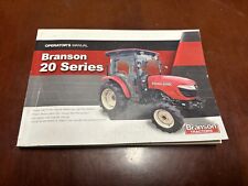 Branson 20 Series Tractor Models 3120r Thru 5220r Operators Manual Genuine