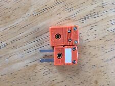 Mini N-type Thermocouple Wire Cable Connector Set Pair Male Female