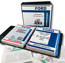 Ford 600 700 800 900 601 701 801 901 1801 Tractor Service Parts Manual Catalog