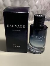 Sauvage Dior Eau De Parfum Minature 10ml 0.34 Oz ...