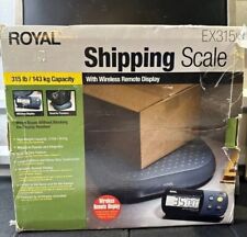 Royal Ideas Ex315w Shipping Scale 315 Lb With Wireless Remote Display