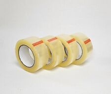 Four Rolls Heavy Duty Packing Tape Refill Clear 2.4 Mil 1.88 X 110 Yards100m