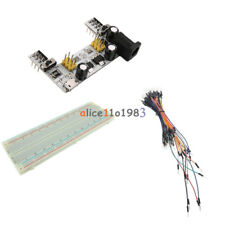 830 Solderless Pcb Breadboard Mb102 Power Supply Module 65pcs Jump Cable Wires