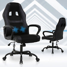 Massage Racing Gaming Chair Computer Swivel Executive Chair Wlumber Support