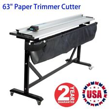 Wide Format Rotary Paper Trimmer 601.5m Aluminum Alloy Paper Cutter With Stand