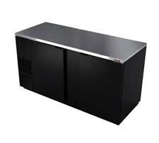 Fagor Refrigeration Fbb-69-n 70 Black Exterior Refrigerated Back Bar Cooler