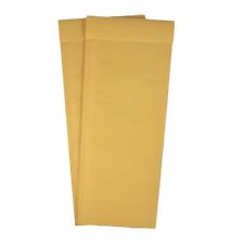 5.5 X 14 Kraft Bubble Mailers Narrow Self Seal Padded Envelopes - 25 Count