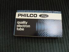 Philco Quality Electron Tubes 6gh8a Ford Motor Co 1968.five