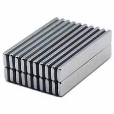 10 25 50 N52 Strong Neodymium Magnets Rare Earth Lifting Magnets 60x10x3mm