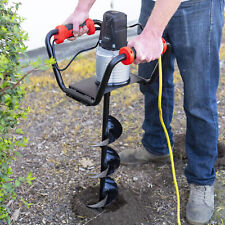 Xtremepowerus 1500w Electric Post Hole Digger Auger Digging With 6 Auger Bit