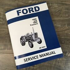 Ford 1600 Tractor Service Repair Shop Manual Technical New Factory Overhaul