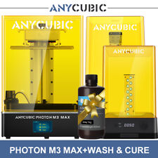 Anycubic Largest Photon M3 Max Resin 3d Printer 7k Monochrome Wash And Cure Lot