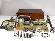 Unimat Hobby Lathe Milling Machine Combo With Power Feed And Accessories