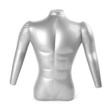 New Inflatable Mannequin Male Man Half Body Underwear Dummy Torso Tailor Model
