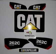 Sticker Set Skid Steer Caterpillar Cat Decal Kit Loader 262c 2 Speed