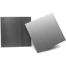 2x Aluminum Sheet Tooling Flat Plate 12 X 12 Inches 1mm Thickness For Repair