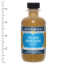 Iron Oxide Yellow 4 Oz Reagent Grade 44 Micron Powder Usa Seller