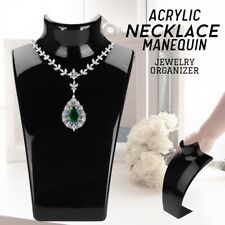 Necklace Display Stand Pendant Bust Mannequin Earring Jewelry Chain Show Holder