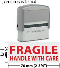 Fragile Handle With Care - Extra Large Trodat 4915 Self Inking Rubber Stamp