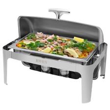 Chafing Dish Buffet Set 9 Quart Roll Top Stainless Steel Chafer For Wedding New