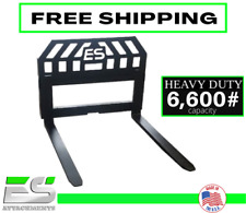 48 In Hd Pallet Forks Skid Steer Quick Attach Heavy Duty Forks - Free Shipping