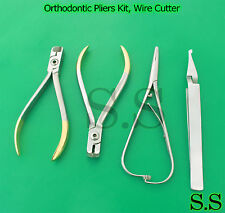 Orthodontic Pliers Kit Wire Cutterdistal Endmatheiu Ligaturebracket Dn-596