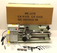 Cmt 7x14 Mini Metal Lathe Machine 550w Variable Speed 2500 Rpm