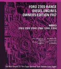 Diesel Engine Workshop Repair Manual Fits Ford 4 Cyl 6 Cyl 2700 Engine Range