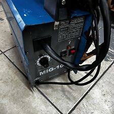 Chicago Electric Mig 100 Welder Set Corded Thermal Overload Blue W Wire Feeder