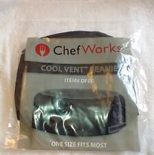 Chef Works Cool Vent Black Beanie Unisex One Size Fits Most New Sealed Dfbb Hat
