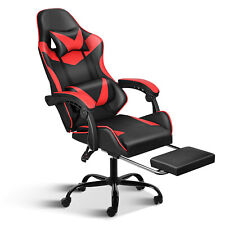 Yssoa Gaming Chair Ergonomic Recliner Office Computer Desk Seat Swivel Footrest