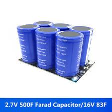 6pcs1set 2.7v 500f Farad Capacitor Super Capacitor 16v 83f Automotive Capacitor