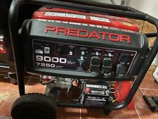 Used Gas Portable Generator Predator 9000