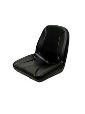 Milsco Black Vinyl Seat - Fits Mowers Skid Steers 11.25 X 11.5 Mounting Pattern