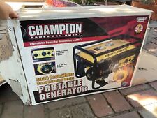 Champion Power Equipment Portable Generator 4000 Peak Watts 3500 Running Watts