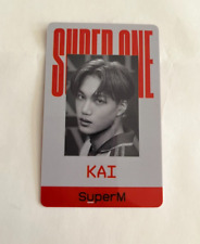 Super M Super One Kai Id Photocard