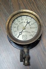 Antique Pressure Gauge 60 Psi Ashcroft Mfg
