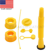 Gas Can Spout Nozzle Vent Kit For Plastic Gas Cans Old Style Cap Replacement